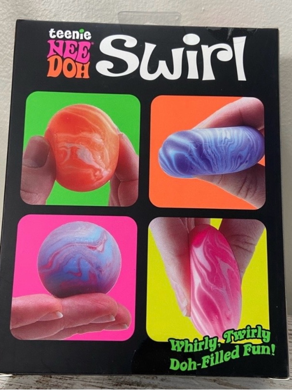Swirl Squishy Toy Set - Multicolor Bundle of (2) - Picture 2 of 4